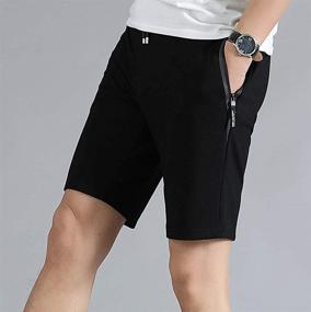 img 2 attached to Kihatwin Elastic Boys' Clothing Casual Workout Shorts