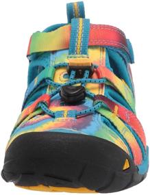 img 3 attached to KEEN Kids Seacamp Sandal: Blue Girls' Athletic Shoes for Active Moments