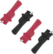 insulated multimeter test lead meter probe set with alligator clip crocodile clamp (4pcs) logo