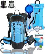 🥶 optimal cooling freemove hydration pack backpack - 5-hour cold water retention, 2l hydration bladder with cooler bag, adjustable fit, multiple pockets, 10l capacity - ideal for hiking, running, cycling, mtb логотип