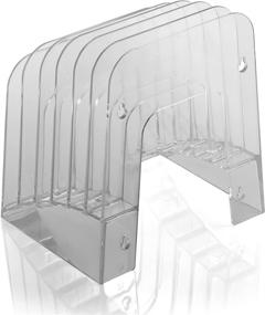 img 1 attached to 📁 Optimized Officemate Jumbo Incline Sorter, 6 Compartment, Holds Letter and A4 Size, Clear (22934)