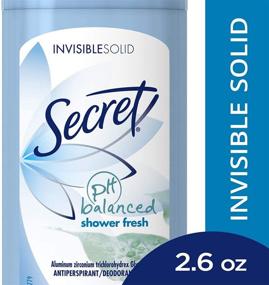 img 2 attached to 👃 Unscented Secret Invisible Solid Antiperspirant Deodorant - 2.6 oz - Pack of 2