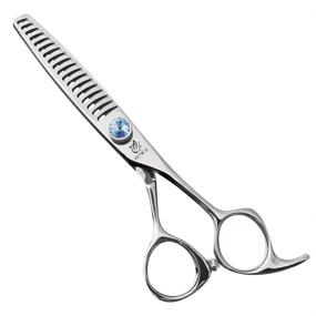 img 4 attached to 🔪 Fenice Salon Thinning Scissors: 6" Teeth Shear for Stylists, 440C Steel, Thinning Rate 45%