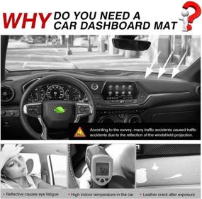 img 3 attached to Autorder Dashboard Chevrolet 2019 2021 Protector