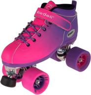 🔥 unveiling the sleek and stylish riedell dart ombré - the ultimate quad roller speed skate логотип