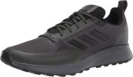 adidas mens runfalcon earth black sports & fitness logo