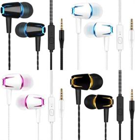 img 4 attached to Earphones Pasuwisma Headphones Isolating Compatible Headphones