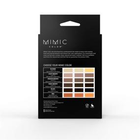 img 3 attached to 🌈 Набор Mimic Color: маскировка седины на светлом корне волос - временное средство для скрытия и подкрашивания