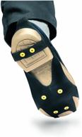 👣 petzl spiky plus anti-slip shoe sole covers, size 3: enhanced traction for ultimate grip logo