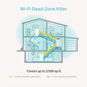 img 1 attached to 📶 TP-Link Deco E3 - AC1200 Whole Home Mesh WiFi System (2-Pack)