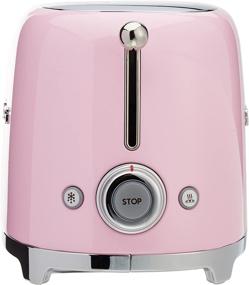 img 1 attached to Stylish Smeg 2-Slice Toaster in Pink with Advanced Toasting Technology