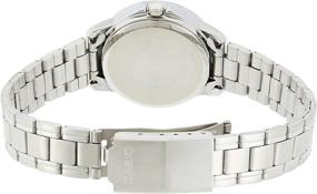 img 2 attached to Casio Womens LTP V004D 1B Stainless Analog