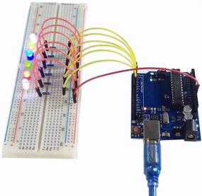 img 3 attached to 📟 OSOYOO Arduino Compatible Controller Board with USB Cable for UNO R3, featuring Sample Projects and Arduino IDE Programming