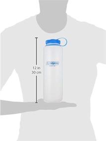 img 1 attached to 💧 Grey Nalgene 48oz Tritan Water Bottle with Blue Cap