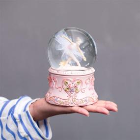 img 2 attached to 🩰 Enchanting Septwonder Ballerina Snow Globes and Musical Figurines: Graceful Delights for Any Decor