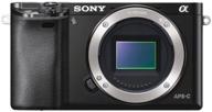 📷 sony alpha a6000 mirrorless digital camera 24.3 mp slr camera - body only (black) - lcd display, high resolution logo