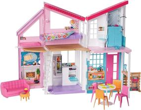 img 4 attached to Barbie FXG57 Malibu House Playset