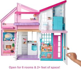 img 2 attached to Barbie FXG57 Malibu House Playset