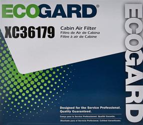 img 2 attached to 🔍 ECOGARD XC36179 Premium Cabin Air Filter: Compatible with Hyundai Sonata, Santa Fe, Azera & Kia Optima (2011-2019) - High-Quality Air Filtration Solution