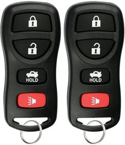 img 3 attached to Удобный безключевой вход: замена KeylessOption для KBRASTU15 — набор из 2 автомобильных брелоков.