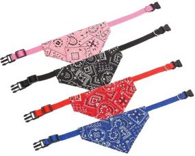 img 2 attached to OFPUPPY Bandana Collar Rope Toys