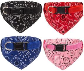 img 3 attached to OFPUPPY Bandana Collar Rope Toys