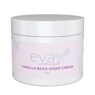 eva naturals vanilla bean night cream (2 oz) - top-rated anti-aging night cream to boost collagen and hydrate complexion - protects, nourishes skin with vitamin e and green tea. logo