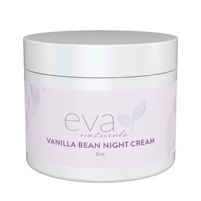 img 4 attached to Eva Naturals Vanilla Bean Night Cream (2 oz) - Top-rated Anti-Aging Night Cream to Boost Collagen and Hydrate Complexion - Protects, Nourishes Skin with Vitamin E and Green Tea.