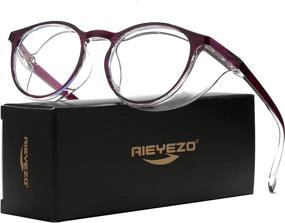 img 4 attached to 👓 AIEYEZO Glasses: Ultimate Protection Against Fog and Blue Light