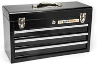 🔧 black gearwrench 83151 20-inch steel tool box with 3 drawers logo