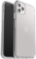 otterbox symmetry clear series case for iphone 11 pro max - clear logo