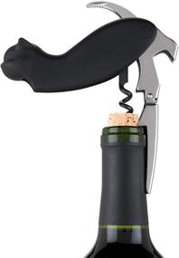 img 1 attached to 🍷 TrueZoo Allie Cat Double Hinged Corkscrew: Novelty Wine Key & Waiter’s Corkscrew 4.25x2.5x1 – Buy Now!