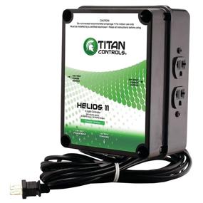 img 4 attached to 🌞 Titan Controls HGC702820 Classic Series Helios 11, 4-Light Controller - 240V, Black: Efficient Light Control with Trigger Cord