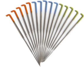 img 2 attached to 🧵 German-Made Precision Felting Needles: Essential Tools for Wool Artists, Beginner to Expert | Color Coded, Gauges 36 Star, 38 Star, 40 Spiral | High Carbon Steel | Includes Metal Sharps Container
