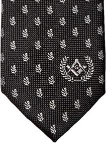 img 3 attached to Acacia Necktie Masonic Revival Width