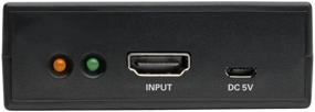 img 1 attached to 🔊 Tripp Lite Аудиоизвлекатель HDMI 4K с TOSLINK, RCA и 3,5 мм стереовыходом | HDCP 2.2 | 7.1 канал | 4k @ 60Hz (P130-000-AUD4K6)