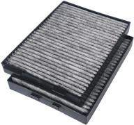 🔍 hifrom cabin dust air filter activated charcoal carbon replacement for 5 series e39 - enhance air quality & filter efficiency (pack of 2) logo