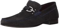 donald pliner dacio suede slip-on: versatile and stylish in black - size 10.5 logo