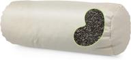 🌾 wheatdreamz organic buckwheat neck roll pillow - 6"x16" - made in usa - cotton zippered shell logo
