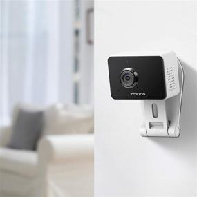 img 3 attached to 📷 Zmodo Mini Pro - WiFi Indoor Camera for Home Security | 1080p HD Smart IP Cam with Night Vision | 2-Way Audio | AI-Powered Motion Detection | Phone App | Pet Camera | Works with Alexa and Google