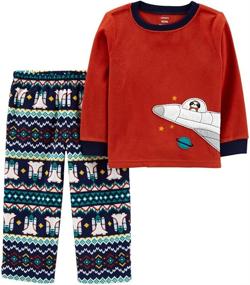 img 1 attached to Carters Boys Fleece 347G178 Multi Boys' Clothing : Clothing Sets