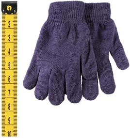 img 3 attached to 🧤 Gelante Knitted Wholesale Pairs 9905 Black 12 Men's Gloves & Mittens: Affordable and Stylish Accessories for Men