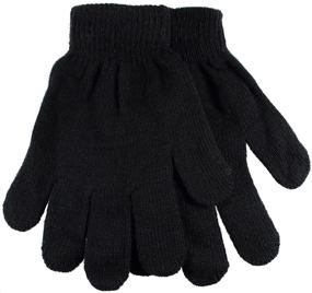 img 2 attached to 🧤 Gelante Knitted Wholesale Pairs 9905 Black 12 Men's Gloves & Mittens: Affordable and Stylish Accessories for Men