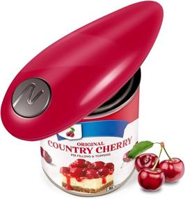 img 4 attached to Safe and Sharp-Edge Free Electric Can Opener - Top Kitchen Gadget for Seniors, Arthritis, and Hands-Free Can Opening - Perfect Gift