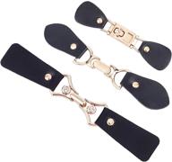 🧣 gorgecraft 6-piece sweater shawl clips: elegant cardigan clip holder buckles and poncho clasps for dress shirts - fashionable brooch pins included logo