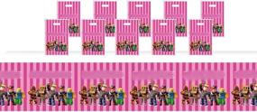 img 2 attached to 🎉 Animated Robot Party Essentials: Vibrant Tablecloth, Cover & Gift Bags - Perfect Birthday Decor!