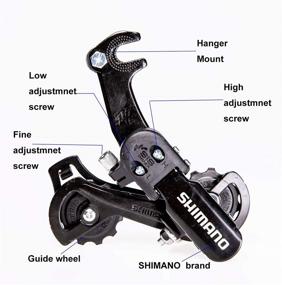 img 2 attached to 🚲 ZUKKA Bike Rear Derailleur: Hub Bolt Mount vs. Direct Mount for 6/7 Speed Mountain Bicycles