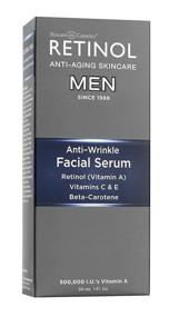 img 3 attached to 🧖 Revitalize Your Skin: Retinol Men's Anti-Wrinkle Facial Serum - The Ultimate Retinol Anti-Aging Solution for Youthful Skin - Enriched with Vitamins to Diminish Fine Lines & Wrinkles, Enhance Complexion & Boost Elasticity