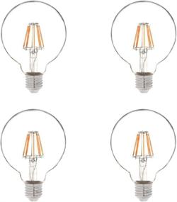 img 4 attached to 💡 Efficient and Versatile HERO LED G30 DS 4W WW27 Dimmable Filament Equivalent: A Perfect Lighting Solution
