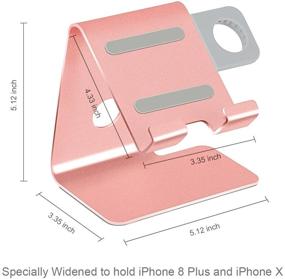 img 2 attached to Док-станция Tranesca 2 в 1 совместима с Apple Watch Series 6/5/4/3/2/1 и Apple Watch SE (38 мм/40 мм/42 мм/44 мм) и iPhone/iPad (цвет розового золота - необходимый аксессуар для Apple Watch)